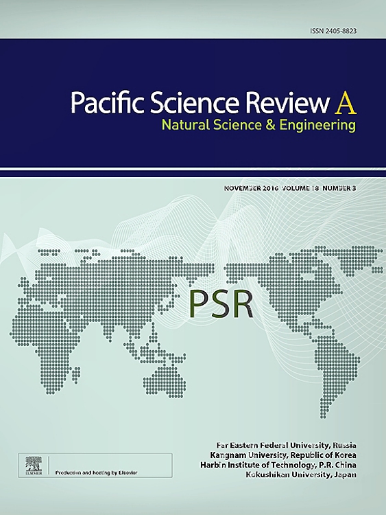 Go to journal home page - Pacific Science Review A Natural Science and Engineering